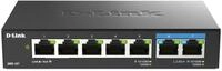 D-Link DMS-107/E 7-Port Multi-Gigabit Unmanaged Switch (2x 2,5G und 5x 1G Ports,