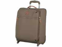 JUMP Ausziehbarer Koffer mit 2 Rädern, bronze, Flexibler Koffer ausziehbar