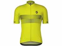 Scott RC Team 10 Fahrrad Trikot kurz gelb/schwarz 2024: Größe: M (46/48)