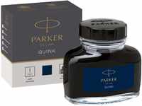 Parker Quink Füllertinte im Tintenfass | blauschwarze Tinte | 57 ml