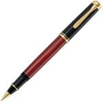 Pelikan F&uuml;llhalter Souver&auml;n 600, Schwarz-Rot, Feder F (fein), hochwertiger