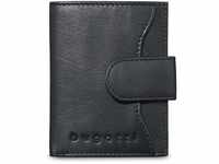 Bugatti Secure Smart Slim Wallet aus Leder – mit RFID Schutz – Flaches
