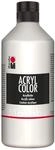 Marabu 12010075070 - Acryl Color wei&szlig; 500 ml, cremige Acrylfarbe auf Wasserbasis,