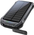 Boompods Neutron Solar-Powerbank 10000mAh - tragbares Ladegerät mit Solarpanel &