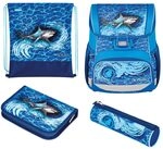 herlitz Schulranzen Loop Plus Blue Shark, 1 St&uuml;ck