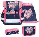 Belmil Classy Schulranzen Set 4 - teilig (403-13/AG/S) (Beautiful Flowers)