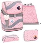Belmil 405-51 Schulranzen Set 4 - teilig (Pink Dots 3)