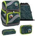 Belmil 405-51 Schulranzen Set 4 - teilig (Green Splash)