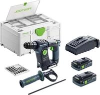 Festool Akku-Bohrhammer BHC 18 HPC 4,0 I-Plus im Systainer-Set | SDS-Plus, 18...