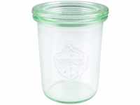 Weck 760 Sturzglas 160 ml (Hochwertiges Einweck, Einmach Glas mit Glasdeckel;...