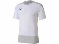 PUMA Jungen Teamgoal 23 træningstrøje Jr T shirt, Puma White-gray Violet, 128 EU