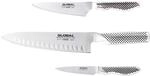 Global G-773889 Messerset 3-teilig &ndash; japanisches Profi-Messerset aus Cromova...
