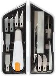Fiskars Hochleistungsmesser/-Cutter, 8-teiliges Set, Gesamtl&auml;nge: 21 cm | Inkl. 7