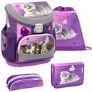 Belmil Mini-Fit Schulranzen Set 4 -teilig (405-33/AG/S) (Little Caty 2)