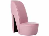 vidaXL Schuhsessel High Heel Design Sessel Stuhl Polstersessel Wohnzimmersessel
