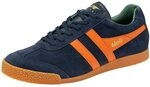 Gola Classics Herren Harrier Sneaker, Navy Moody Orange Sage, 11 UK