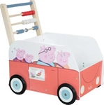 roba 460157PP1, roba Bully-Schiebebus 'Peppa Pig' - Lauflernwagen mit Motiv der Serie