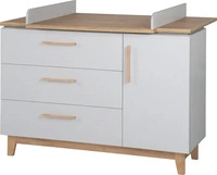 roba 1732789, roba Wickelkommode 'Caro' mit Wickelansatz, Soft-Close, 1 T&uuml;r, 3