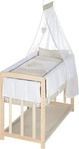 roba 289154NAS105, roba Stuben- & Beistellbett 'Liebhab&auml;r' 4 in 1, Babybett, Wiege &