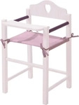 roba 98334, roba Puppenhochstuhl 'Fienchen', Stuhl f&uuml;r Baby- und Kinderpuppen,