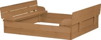 roba 456017TE, roba Sandkasten aufklappbar zu 2 B&auml;nken, Massivholz, wetterfest,