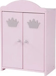 roba 98030-2, roba Puppenkleiderschrank 'Prinzessin Sophie', 2-t&uuml;rig, rosa lackiert,