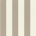 Rasch Tapete 542714 - Vliestapete mit Blockstreifen in Braun und Creme - 10,05m x