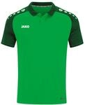 JAKO Herren Poloshirt Performance, Soft Green/Schwarz, 3XL