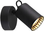Trio Leuchten Strahler Pago 803500132, Metall Schwarz matt, exklusiv 1x GU10