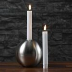 MARELIDA LED Stabkerzen Echtwachs Deluxe Homeart Dinnerkerzen Tafelkerzen mit