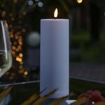 MARELIDA LED Kerze Outdoor DELUXE Homeart mit realistischer 3D Flamme...