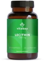 Vitabay Lecithin 1.200mg hochdosiert &ndash; 120 vegane Softgels &ndash; Phosphatidylcholin