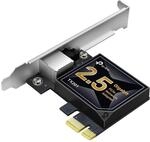 TP-Link TX201 2.5G PCIe Netzwerkkarte, kein WLAN, kompatibel mit Win11/10/8.1/8/7,