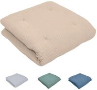 ULLENBOOM Krabbeldecke f&uuml;r Baby 100x100 cm - Dick und weich gepolstert 