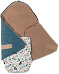 ULLENBOOM Einschlagdecke f&uuml;r die Babyschale - Ideal f&uuml;r Herbst & Winter | TOG 2.5,