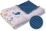 ULLENBOOM Babydecke 70x100cm - OEKO-TEX zertifiziert, leichte Baumwolldecke 