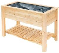 WESTMANN Hochbeet Emily aus L&auml;rchenholz | 120x65x75 cm Natur | Kr&auml;uterbeet...