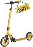 HUDORA Scooter Up 200 - Ger&auml;uscharmer Aluminium-Roller f&uuml;r bis zu 100kg -