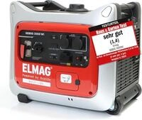 ELMAG Inverter Stromerzeuger SEBSS 2000Wi 1,6 kVA Benzin Stromgenerator mit
