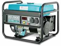 Benzingenerator KS 2900, notstromaggregat 2900 W, 2x16A (230 V), 12 V,...