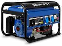 EBERTH 2200 Watt Notstromaggregat Stromerzeuger Stromaggregat mit E-Start, 5,5...