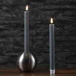 MARELIDA LED Stabkerzen Echtwachskerzen Deluxe Homeart Dinnerkerzen Tafelkerzen mit