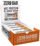 BioTechUSA Zero Bar Protein Snack - Zuckerarm & Laktosefrei | Knusprige Textur 