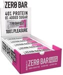 BioTechUSA Zero Bar Protein Snack - Zuckerarm & Laktosefrei | Knusprige Textur 