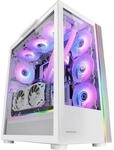 Mars Gaming MC-Ultra Wei&szlig;, Geh&auml;use Gaming Custom XXL E-ATX, Dual ARGB LED-Streifen,