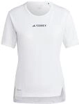 adidas Damen T-Shirt (Short Sleeve) W Mt Tee, White, HM4040, S