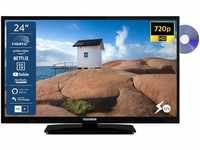 TELEFUNKEN XH24SN550MVD 24 Zoll Fernseher/Smart TV (HD Ready, HDR, Triple-Tuner, 12