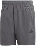 Adidas Herren Train Essentials Woven Training Shorts, Grey Five/Black, M 7 inch