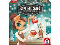 Schmidt Spiele Kaffee 49430 Café del Gatto, Familienspiel, Party und Actionspiel,