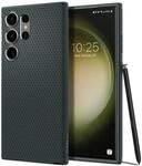 Spigen Liquid Air H&uuml;lle Kompatibel mit Samsung Galaxy S23 Ultra 5G -Abyss Green